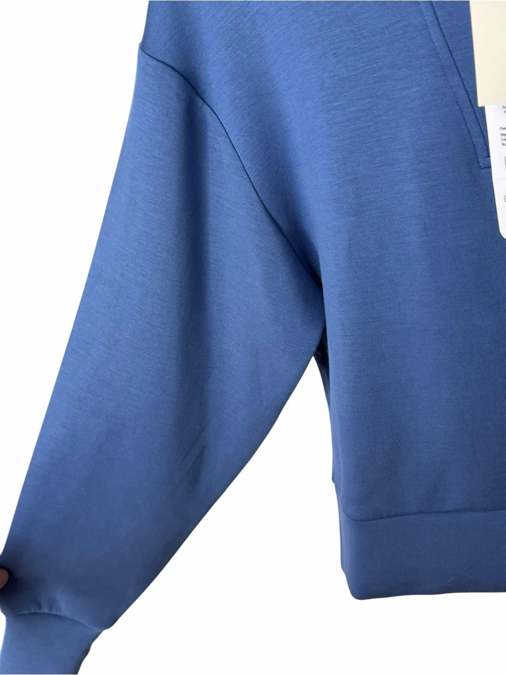 NWT Varley Davidson Blue Half-Zip Pullover Sweater
